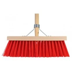 Talen Tools Bezem Rood 41cm, Incl Steel 140cm