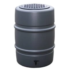 Harcostar Regenton 168 Liter Antraciet ø 58 X H.79 Cm