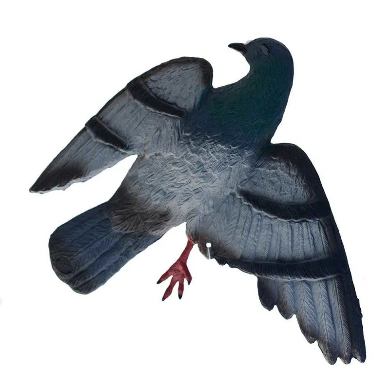 Vogelverschikker Flattypigeon - Kunststof Silhouet Van Een Dode Duif
