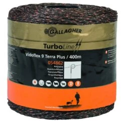 Gallagher Vidoflex 9 Turboline Plus Terra 400m