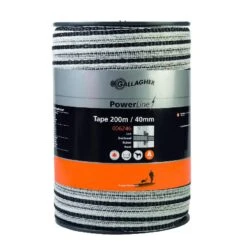 Gallagher Powerline Lint 40mm Wit 200m