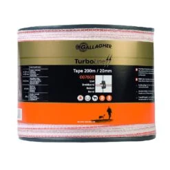Gallagher Turboline Lint 20 Mm Wit 200m